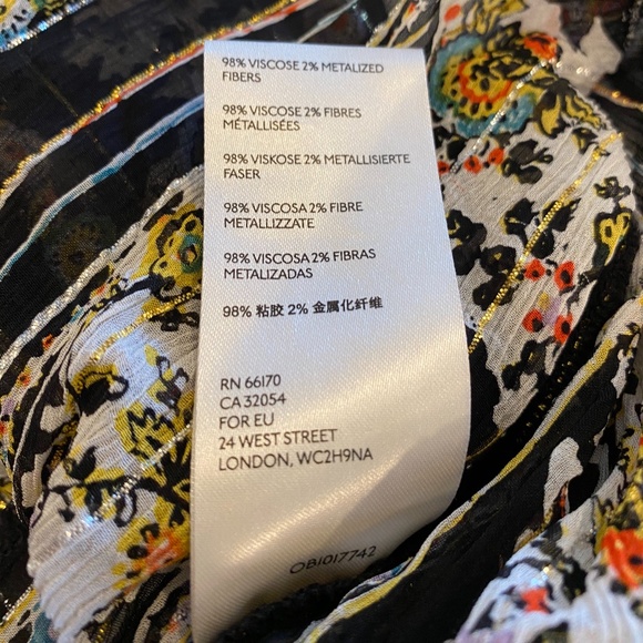 NWT Free People Dance Magic Boho Tunic Dress XS - Picture 13 of 13